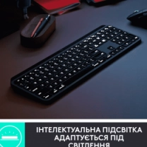Клавиатура LOGITECH MX Keys for Mac Advanced - SPACE GREY (920-009558)
