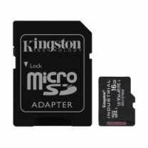 Карта пам'яті 16GB microSDHC/SDXC C10 A1 Industria l  100R/80W UHS-I Speed Class U3, V30, A1 +adapter
