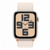 Apple Watch SE 2 44mm Starlight Aluminum Case with Starlight Sport Loop (MRE63) Б/У