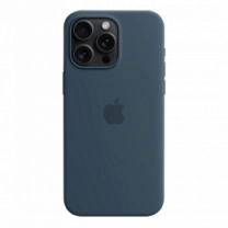 Чохол Силіконовий iPhone 15 Pro Max Silicone Case with MagSafe Storm Blue (MT1P3)