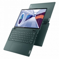 Ноутбук 13,3" Lenovo Yoga 6 13ABR8 (83B2007MRA) AMD R7 7730U/16/512/UMA/DOS/Pen/BL/Dark teal