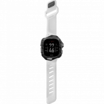 Ремінець AULUMU Carbon Fiber Cover+Black Band  carbon+white A01-CF-BK