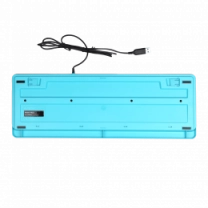 Клавіатура A4Tech Fstyler FK10 (Blue) , USB, чорний+ блакитний