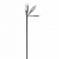 Кабель Ttec Alumi Cable 65W Type-С- Type-С 3м Space Gray (2DK52UG)
