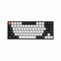 Клавиатура механическая Keychron K2 84Key, Gateron G pro Blue, BT/USB-A, EN/UKR, White Led, черный