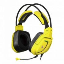 Гарнітура ігрова Bloody G575 Punk Yellow з підсвічуванням, USB