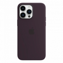 Чехол Силиконовый iPhone 14 Pro Max Silicone Case with MagSafe Elderberry (MPTX3)