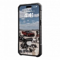Чехол UAG iPhone 15 Pro Max Monarch Pro Magsafe, Kevlar Black (114222113940)