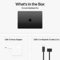 Apple MacBook Pro 14"/Apple M4 Max/14C CPU/32C GPU/36GB RAM/1TB SSD/Space Black (MX2K3UA/A) UA