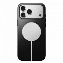 Чехол Nomad Modern Leather Horween Black for iPhone 17 Pro (NM014308858)