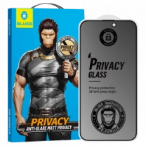 Захисне скло Blueo 2.5D Full Cover Anti-Peep Matte для Apple iPhone 15 Pro Max (6.7") (Чорний)