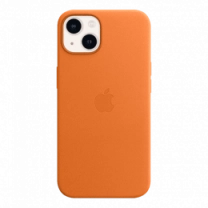 Чехол iPhone 13 Leather Case with MagSafe - Golden Brown (MM103)