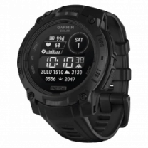 Смарт-часы Garmin Instinct 3 45 mm Solar Tactical Edition Black with Black Band (010-02934-50)
