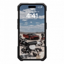 Чехол UAG iPhone 15 Pro Monarch Pro Magsafe, Kevlar Elemental Green (11422111397B)