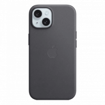 Чехол iPhone 15 Plus FineWoven Case with MagSafe - Black (MT423)