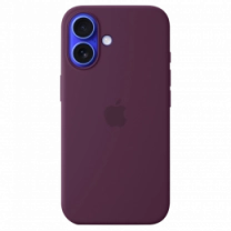 Чохол iPhone 16 Plus Silicone Case with MagSafe - Plum (MYYD3)