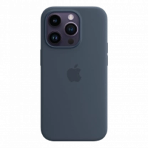 Чохол Силіконовий iPhone 14 Pro Silicone Case with MagSafe Storm Blue (MPTF3)