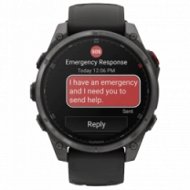 Смарт-часы Garmin Fenix 8 Pro (47 mm) AMOLED Sapphire, титан Carbon Gray DLC (010-03198-01)