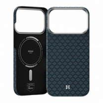 Чехол Benks ArmorGrid Magnetic Case Kevlar® Fiber iP17 Pro Blue-Collector's Edition