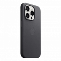 Чохол iPhone 15 Pro FineWoven Case with MagSafe - Black (MT4H3)