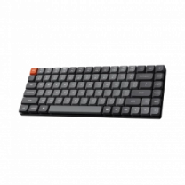 Клавіатура механічна Keychron K3 Max 84Key, Gateron MX 2.0 Blue, WL/BT/USB-A, QMK, EN/UKR, White Led