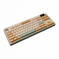 Беспроводная механическая клавиатура Ajazz AK870 Jasmine Switch - Yellow (AK870-JS-YWG)
