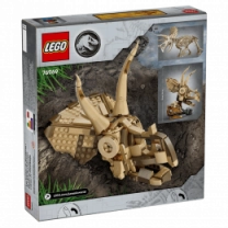 Конструктор LEGO Jurassic World Окаменелости динозавров: череп трицератопса