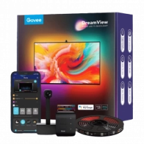 Набір адаптивного підсвічування Govee H6199 DreamView T1 TV Backlight 55-65', RGBIC, WI-FI/Bluetooth, чорний
