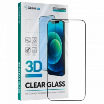 Захисне скло Gelius Pro 3D до мобільного телефона iPhone 12/12 Pro, Чорний