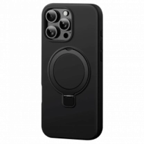 Чехол Keephone Magi Pro Liquid Silicone MagSafe Case for 16 Pro Black (KP-MC0102)