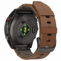 Смарт-годинник Garmin Fenix 8 Pro (47 mm) AMOLED Sapphire, титан Carbon Gray DLC шкіряним ремінцем (010-03198-40)