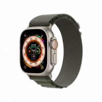 Смарт-годинник Apple Watch Ultra 49mm Titanium Case with Green Alpine Loop Small (MNHJ3)