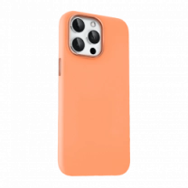 Чехол Keephone Rosana Liquid Silicone MagSafe Case for 15 Pro orange sorbet (MC-0141ip15porg)