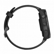Garmin Forerunner 965 Carbon Gray Titanium Bezel w. Blk Case and Blk/Powder Gray S. Band (010-02809-00/10)