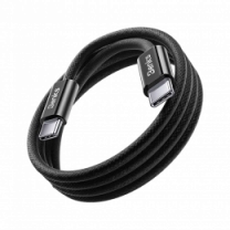 Кабель Benks D46 Type-C/Type-C Black 1m (60W)