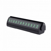 Парковочная Карта Proove Twins Parking Number Plate black