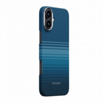 Чехол Pitaka Tactile Woven Moonrise for iPhone 16 (KI1601M)