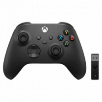 Геймпад Microsoft Xbox Series X | S Wireless Controller Carbon Black + Wireless Adapter for Windows 