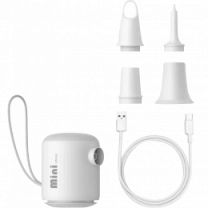 Автокомпресор мини Baseus PocketGo Portable Air Pump Stellar White C11157700221-00