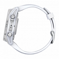 Спортивний годинник Garmin Fenix 8 43mm AMOLED Silver with Whitestone Silicone Band (010-02903-00)