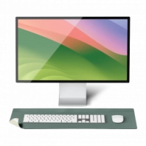 Native Union Desk Mat Slate Green/Sandstone (DESK-MAT-GRNSAN)