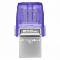 Флеш пам'ять 256GB DataTraveler microDuo 3C 200MB/ s dual USB-A + USB-C DTDUO3CG3/256GB
