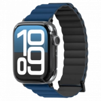 Ремінець LAUT NOVI SPORT  Apple Watch  38/40/41 Steelblue Black (L_AWS_NS_BL)