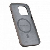 Чехол Keephone Rosana Liquid Silicone MagSafe Case for 15 Pro orange sorbet (MC-0141ip15porg)