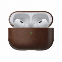 Чохол Nomad Modern Leather Rustic Brown Horween for Airpods Pro 2nd Gen (NM01997085)