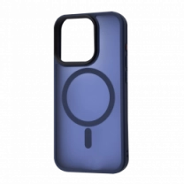 Чехол WAVE Matte Insane Case with MagSafe iPhone 15 Pro Max midnight blue
