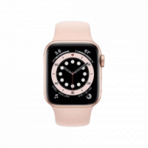 Apple Watch S6 44mm Sp Gold Alu Pink Sport Band (M00E3) БУ