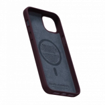 Чехол Njord Salmon Leather MagSafe Case Rust для iPhone 14 Plus (NA42SL03)