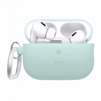 Чохол Elago Silicone Hang Case Mint for Airpods Pro 2nd Gen EAPP2SC-HANG-MT/EAPP2CSC-ORHA-MT