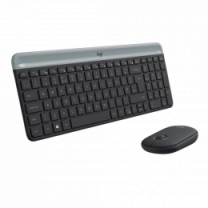 Комплект LOGITECH MK470 Slim Wireless Combo - Graphite